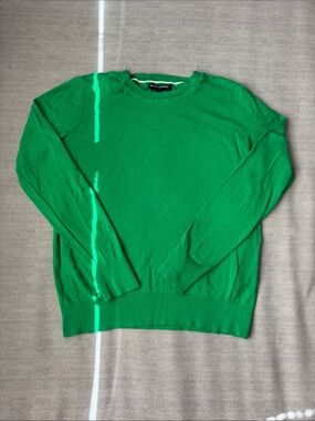 Banana Republic Women's Crewneck Sweater - Green